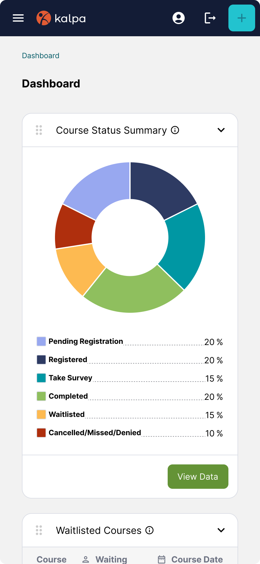Kalpa Solutions — mobile view